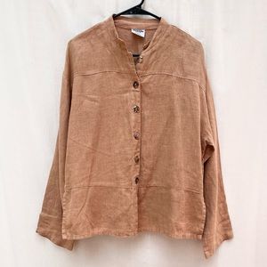 Vintage California Threads Linen Long Sleeve Shirt